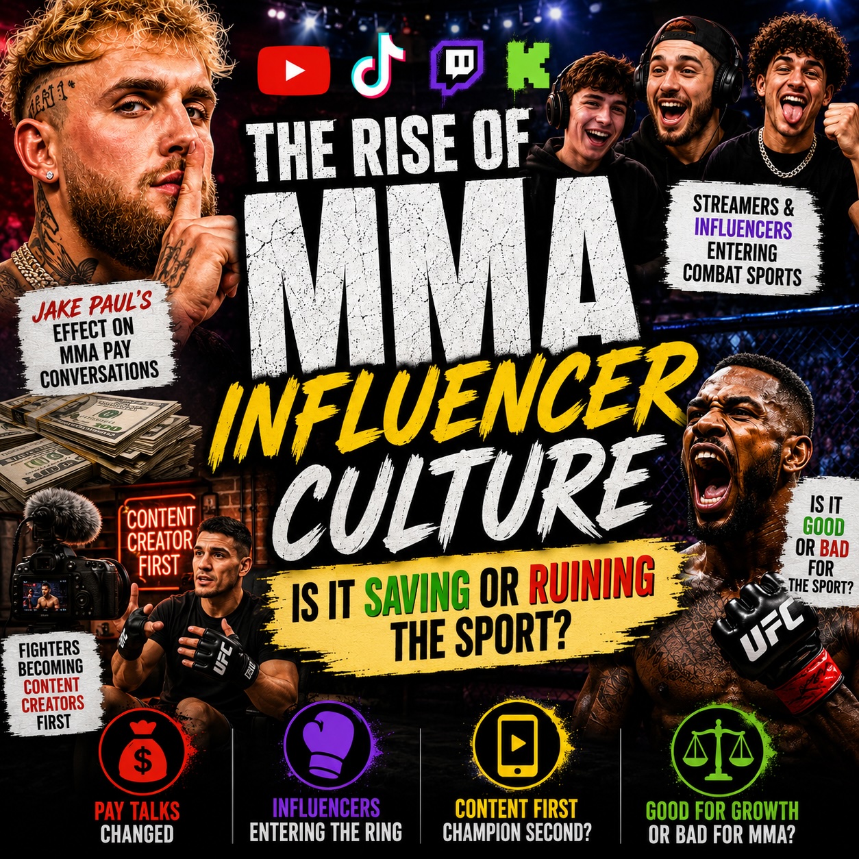The Rise of MMA Influencer Culture — Is It Saving or Ruining the Sport?