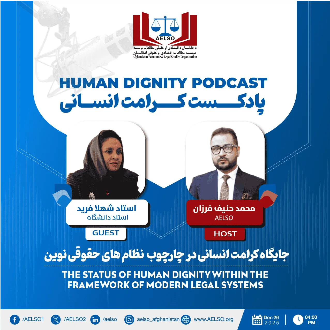 The status of human dignity within the framework of modern legal systems