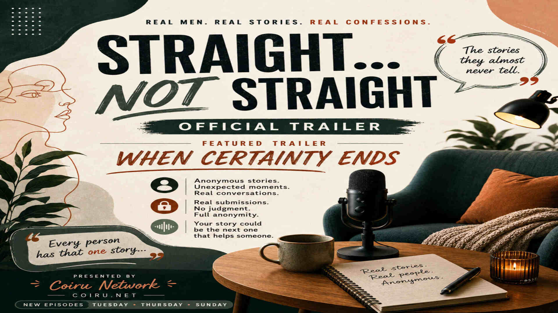 STRAIGHT... NOT STRAIGHT TRAILER