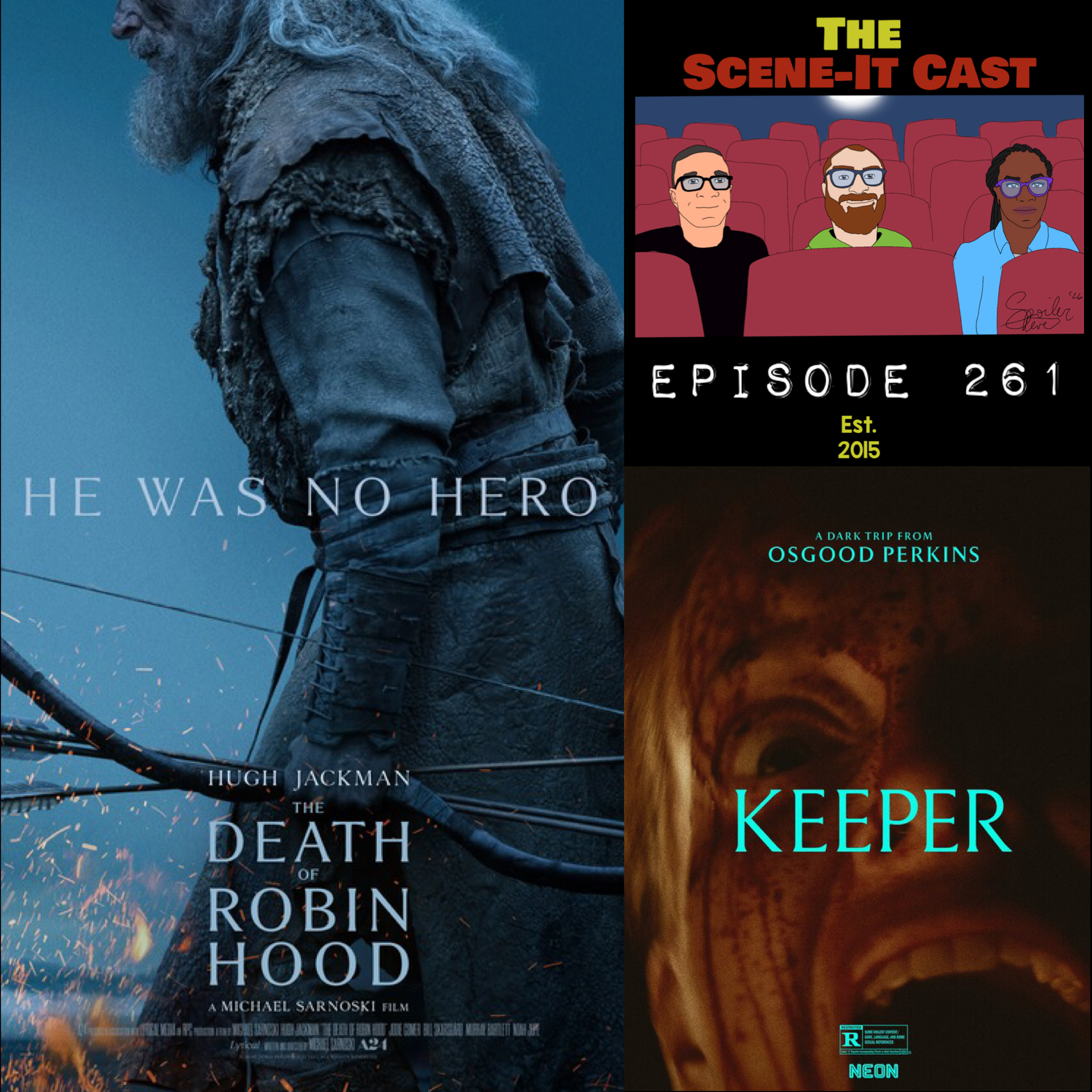 #261 The Death of Robin Hood & Keeper Movie Reviews