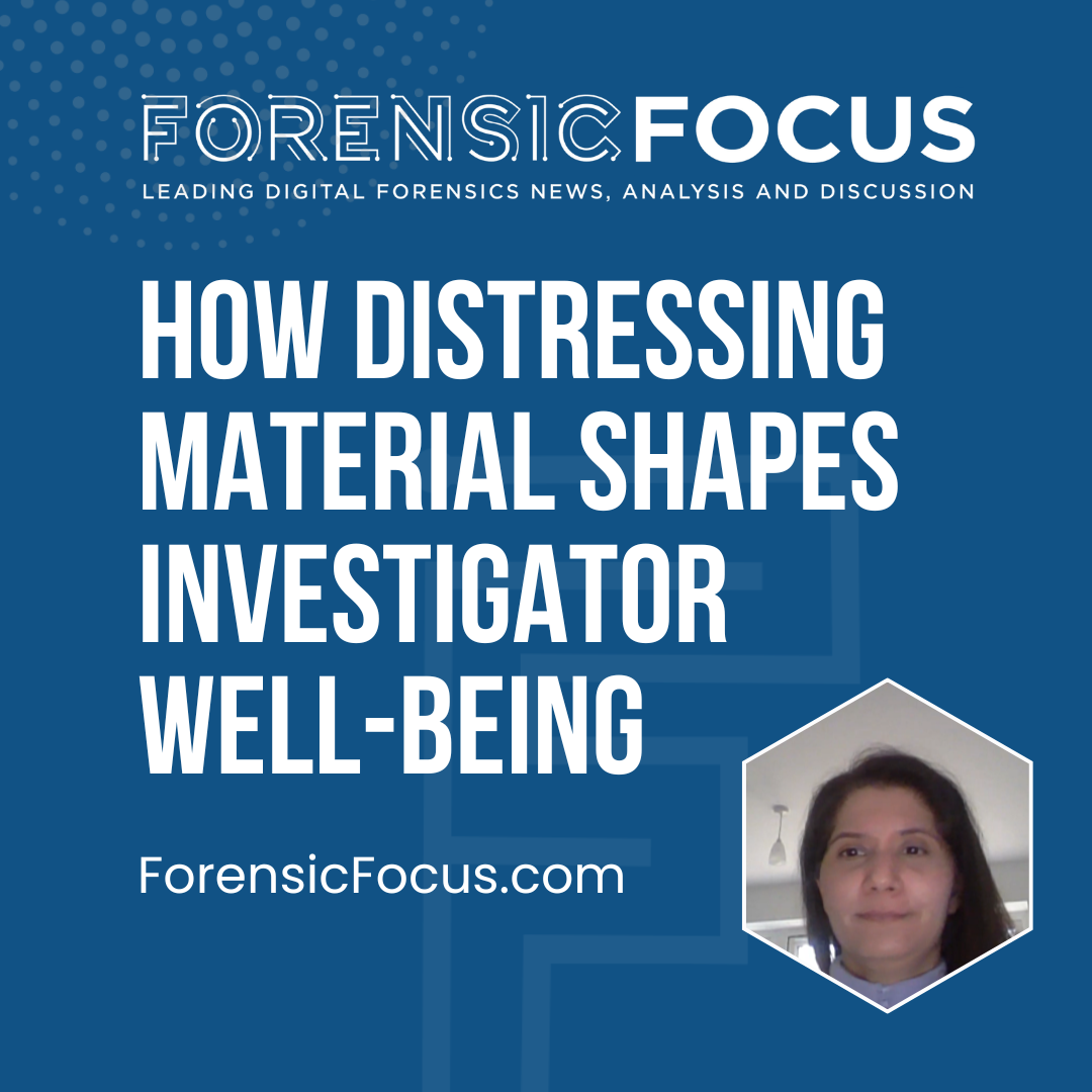 How Distressing Material Shapes Investigator Well-Being