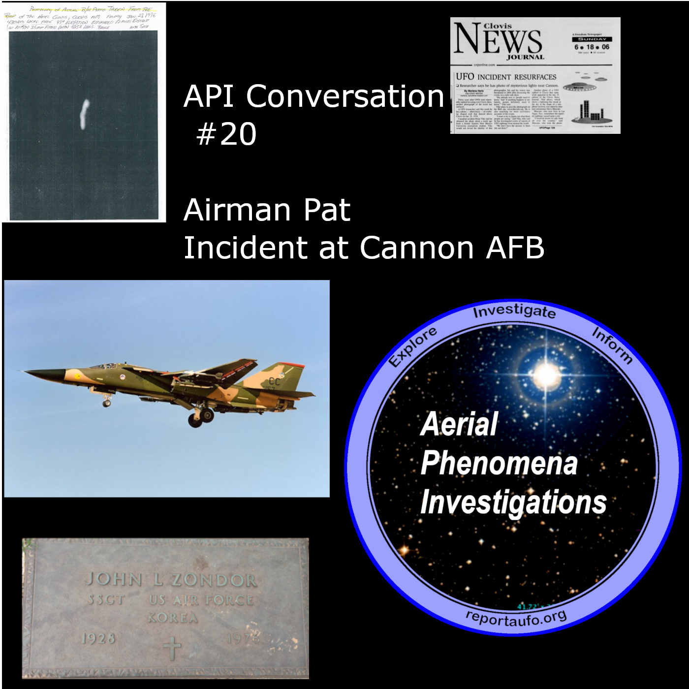 Conversation 20 - Airman Pat at Cannon AFB in the 70s