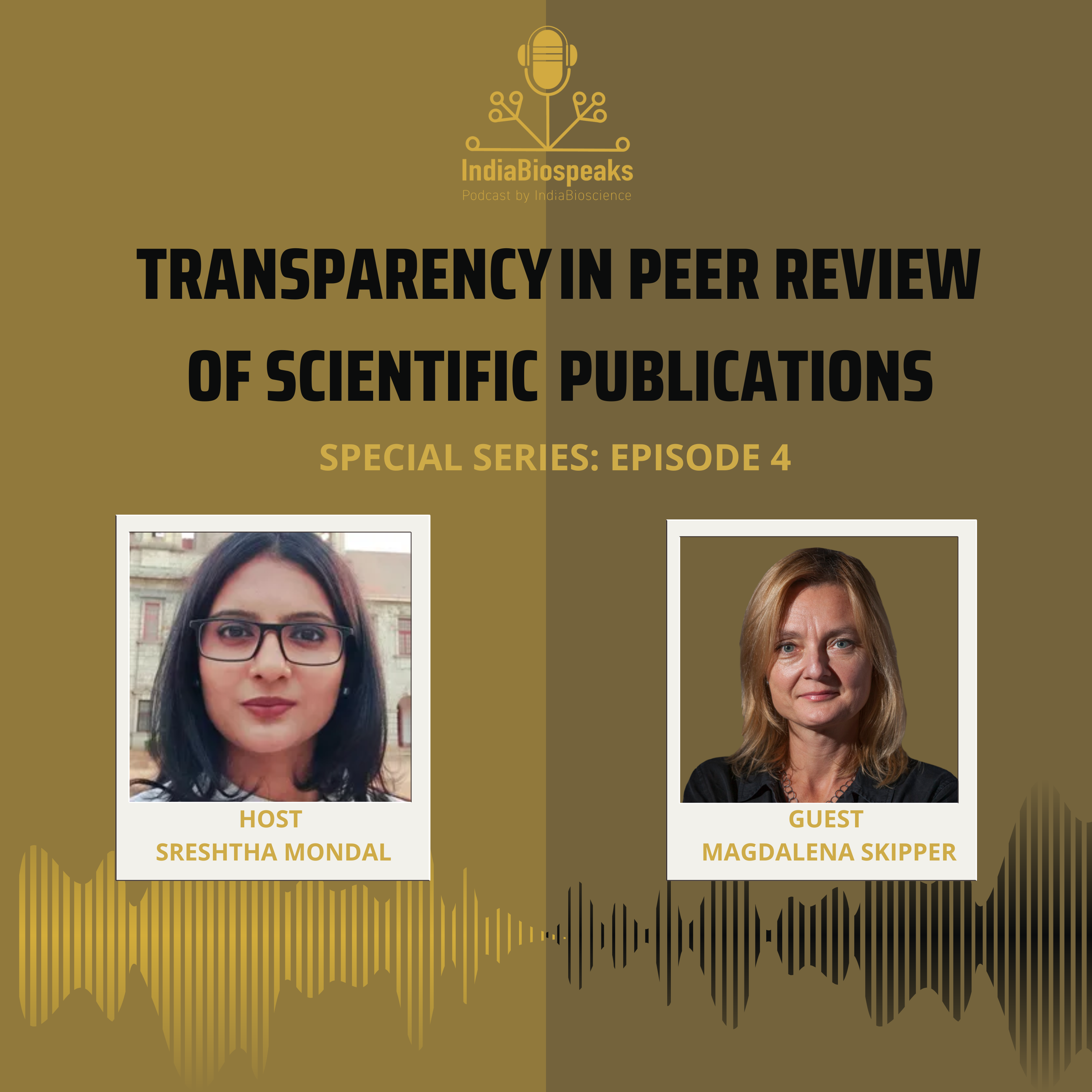 Transparency in Peer Review of Scientific Publications- Ep. 4 ft. Magdalena Skipper