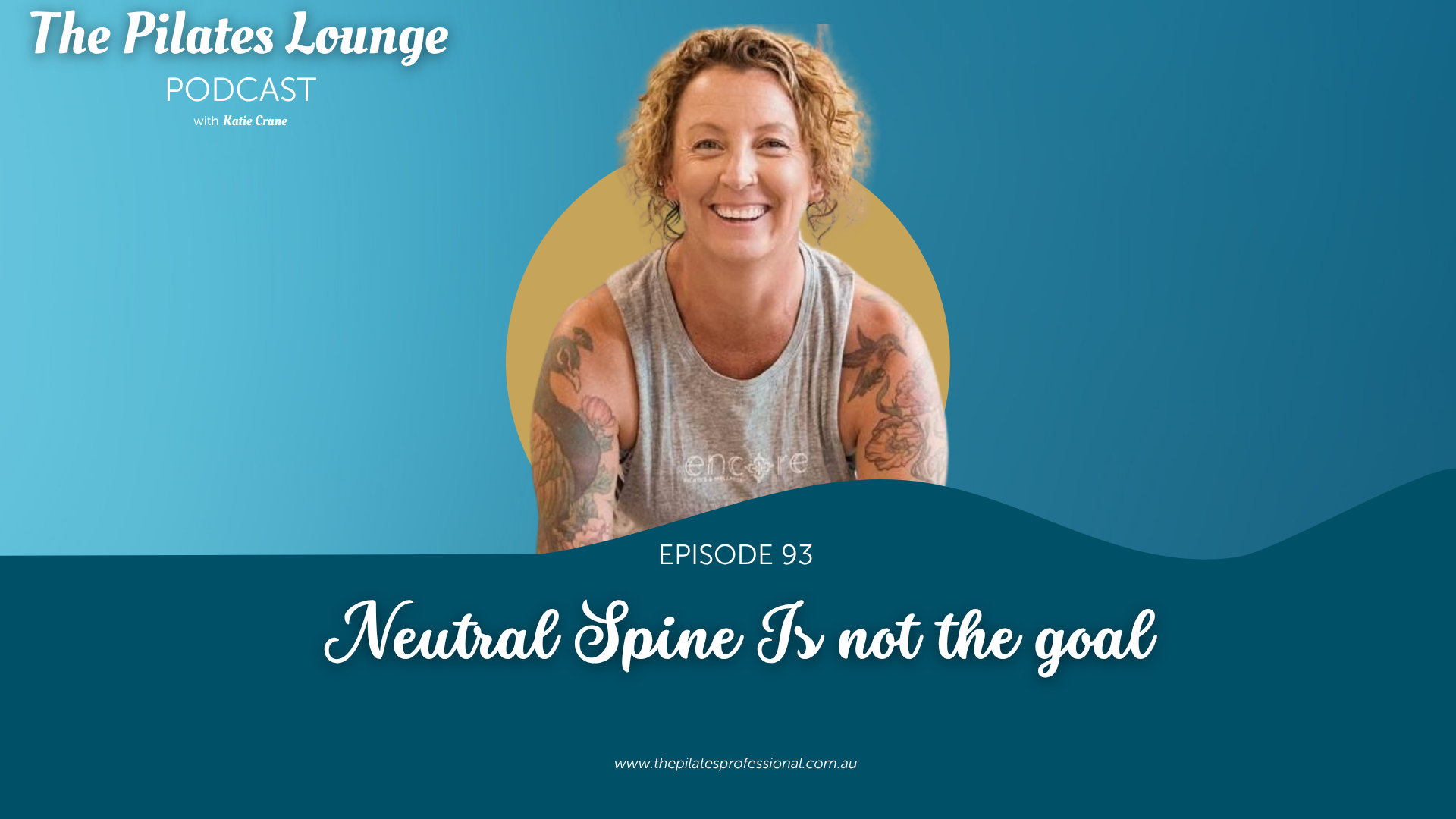 Neutral Spine Is not the goal