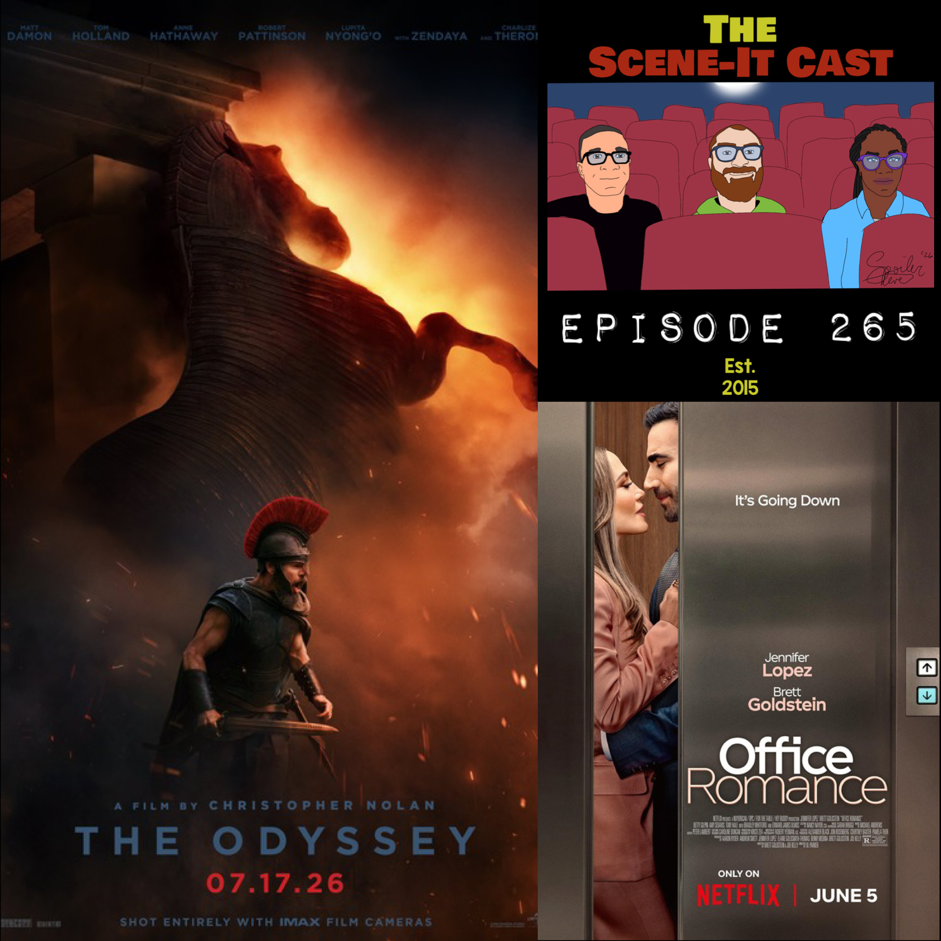 #265 | The Odyssey & Office Romance Movie Reviews