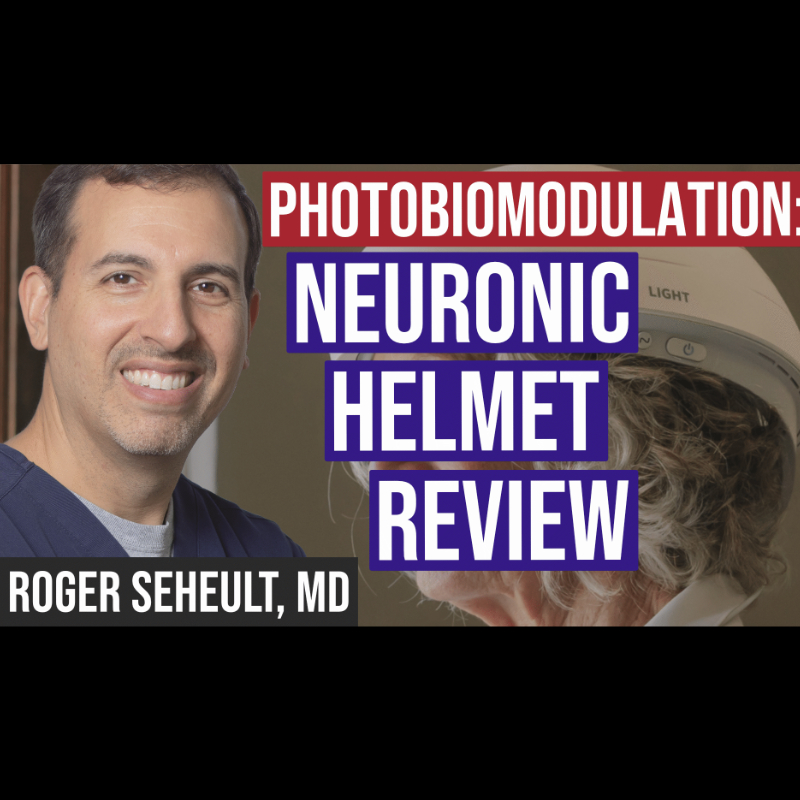 Episode 152.  Photobiomodulation: Neuronic Helmet Review