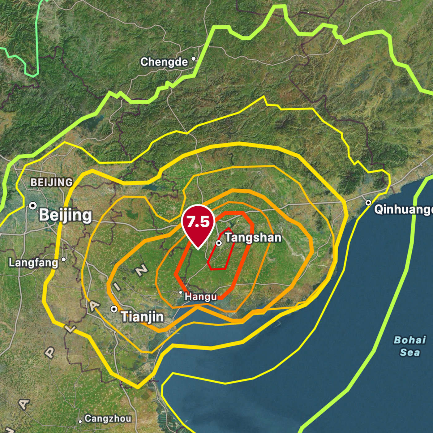 1976 Tangshan Earthquake