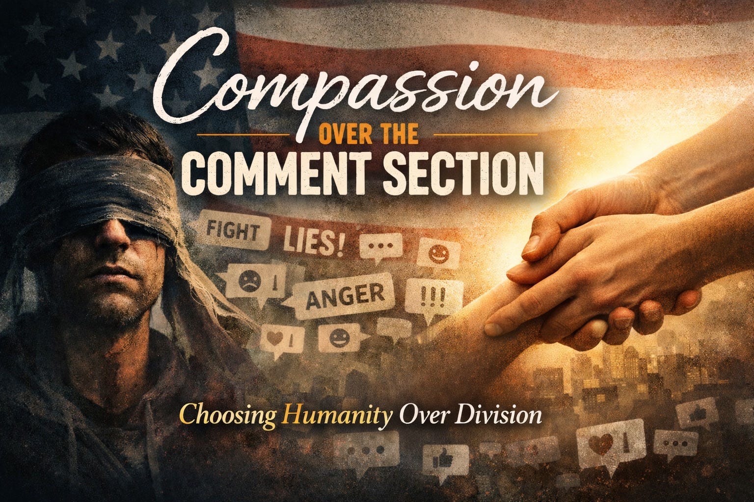 Compassion over the Comment Section