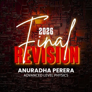 FINAL REVISION 2026 | ANURADHA PERERA