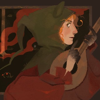 ✶ птич рисует