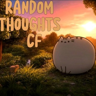 [ПОИСК АДМИНОВ] RANDOM THOUGHTS