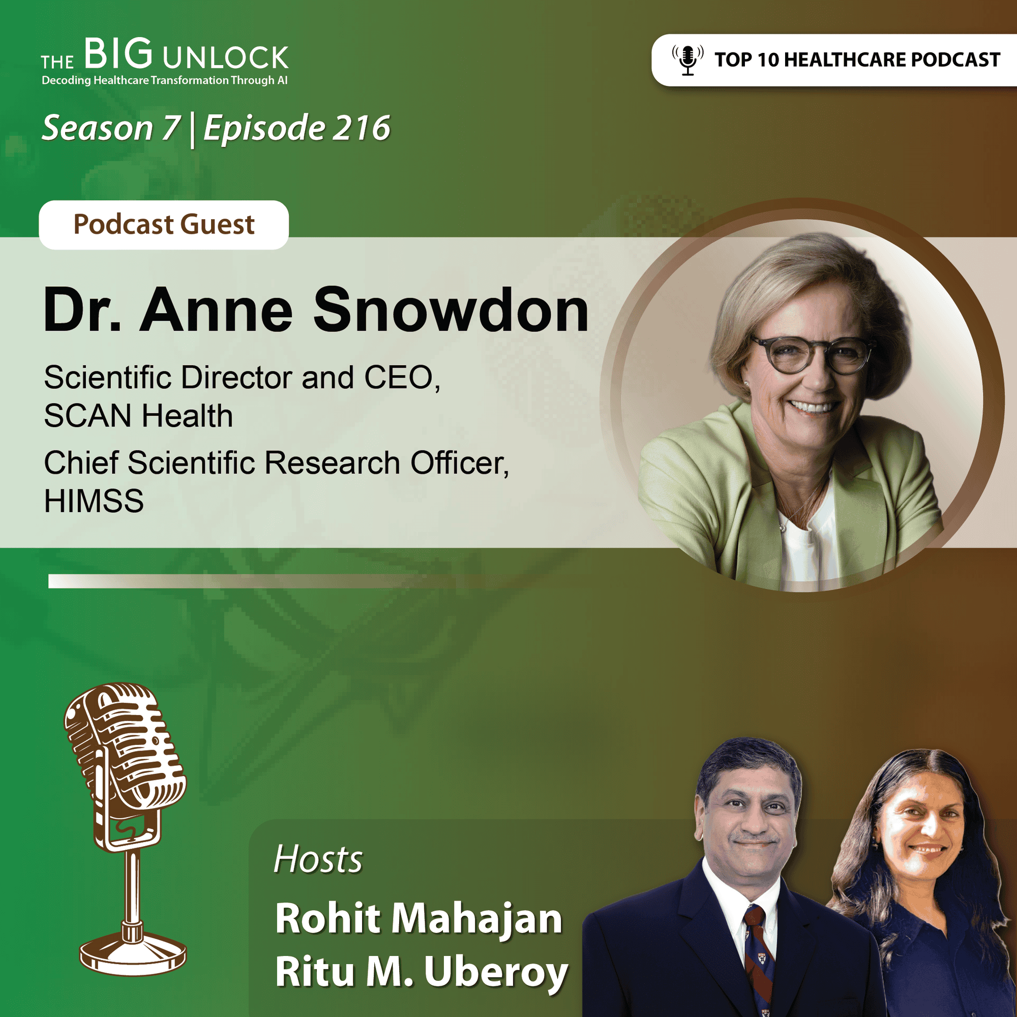 Episode 216 – The Future of Healthcare Lies in Connected, Evidence-Based Systems
