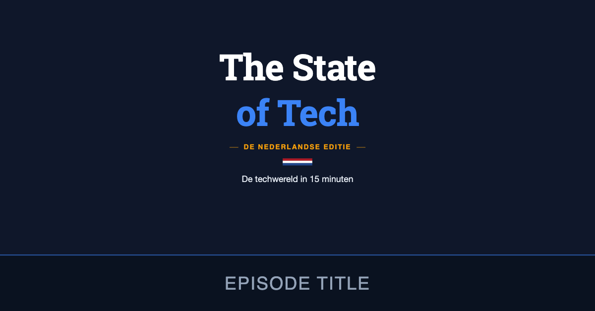The State of Tech