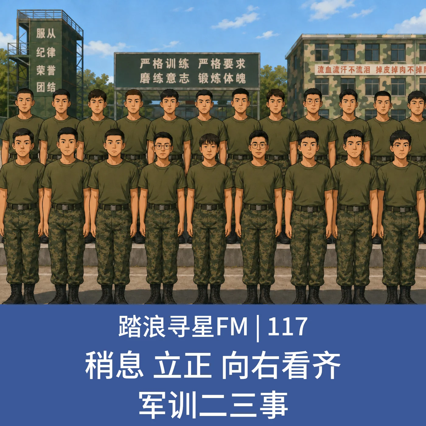 117 – 稍息 立正 向右看齐 军训二三事