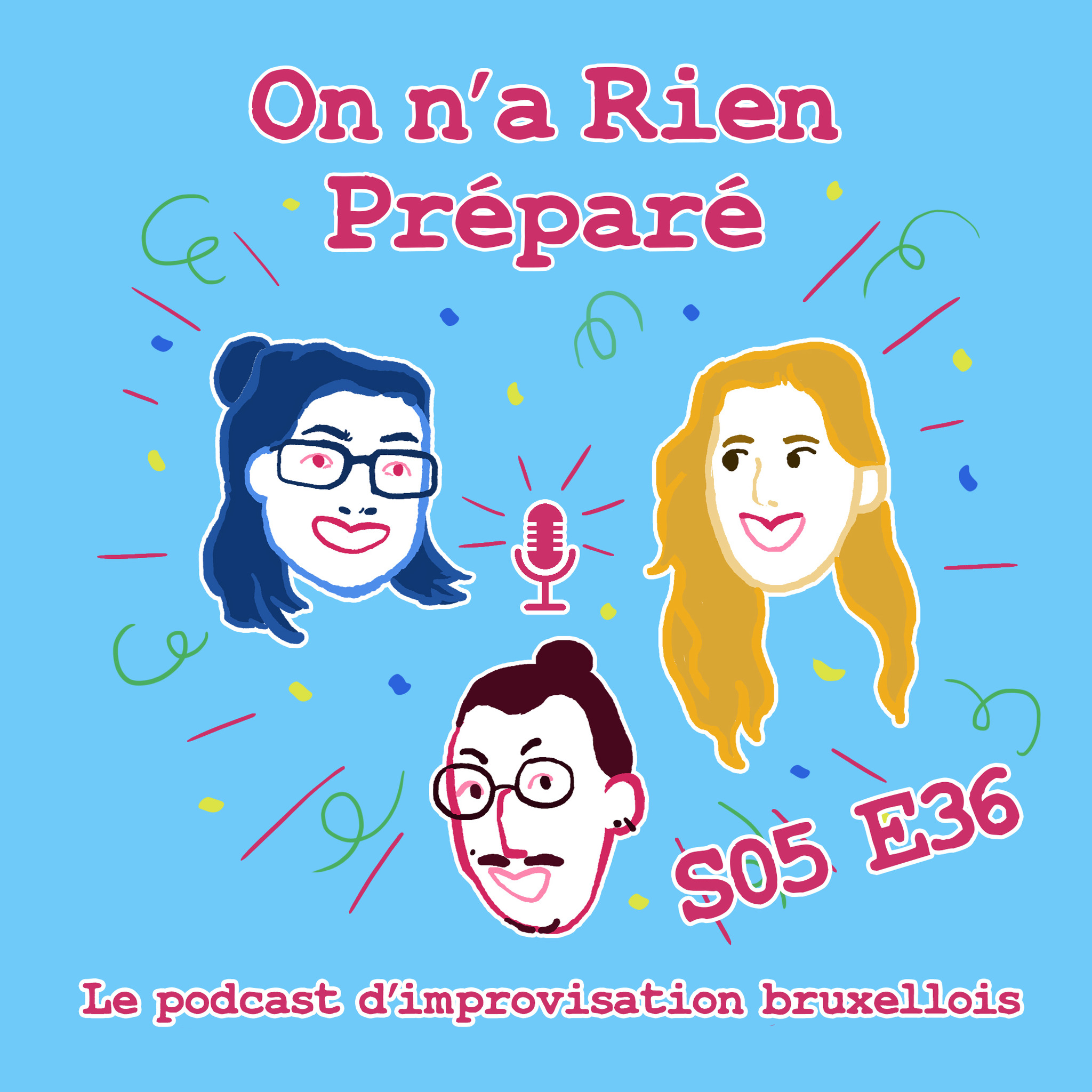 On n'a rien préparé S05 E36 : Marie la policière des Antilles coud du Gortex – impro radiophonique