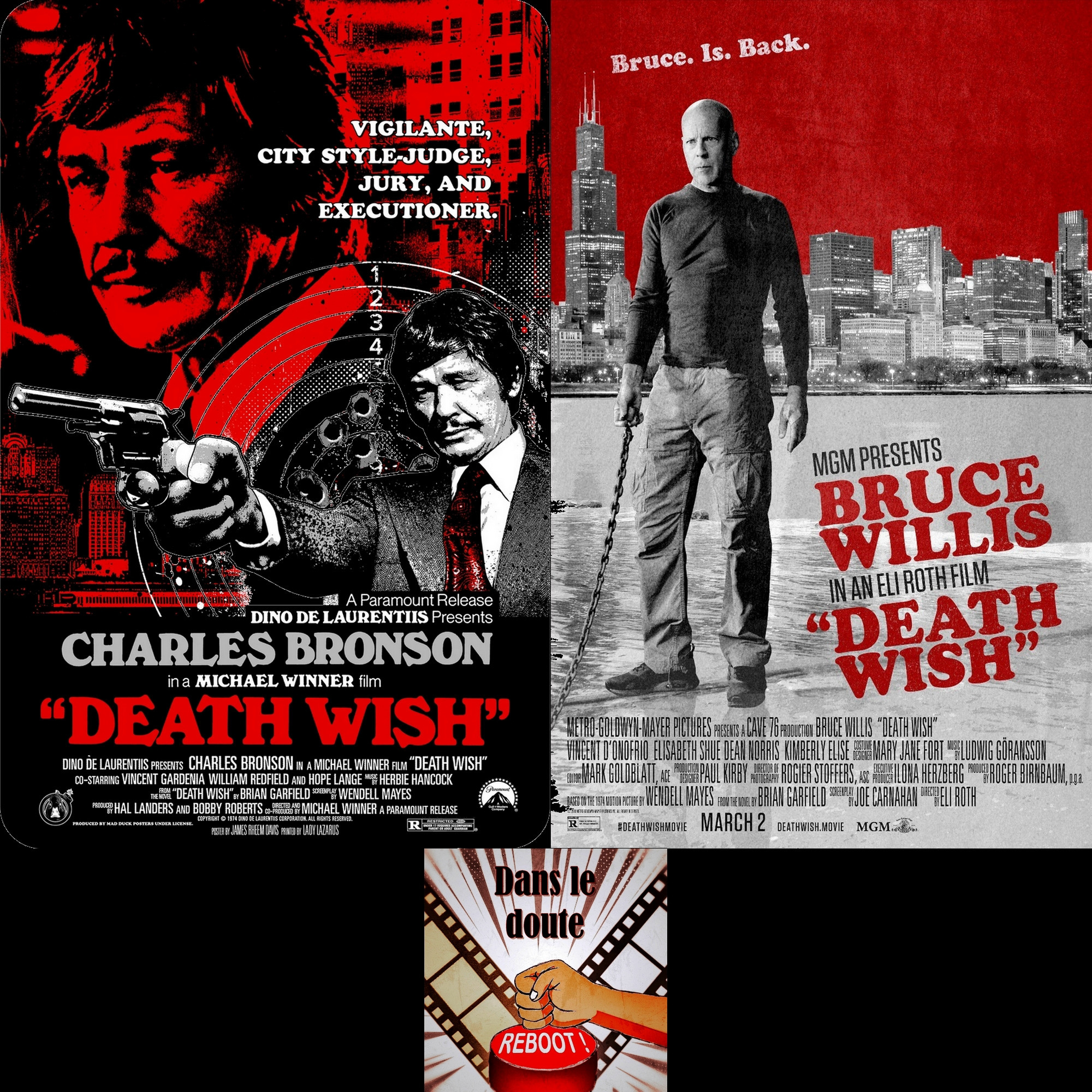 06 - Un Justicier dans la Ville (1974) / Death Wish (2018)