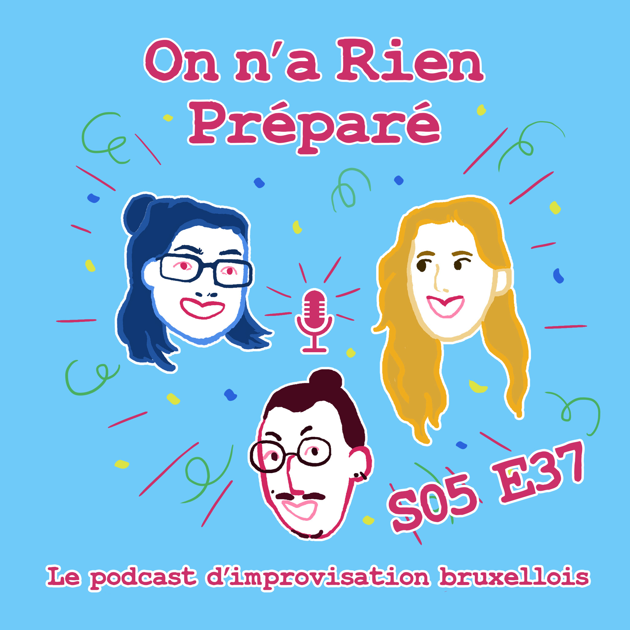 On n'a rien préparé S05 E37 : La famille du fantôme implore Poséidon – impro radiophonique