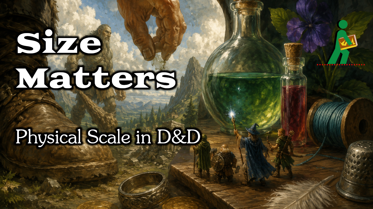 Size Matters | Physical Scale in D&D | Wandering DMs S08 E17