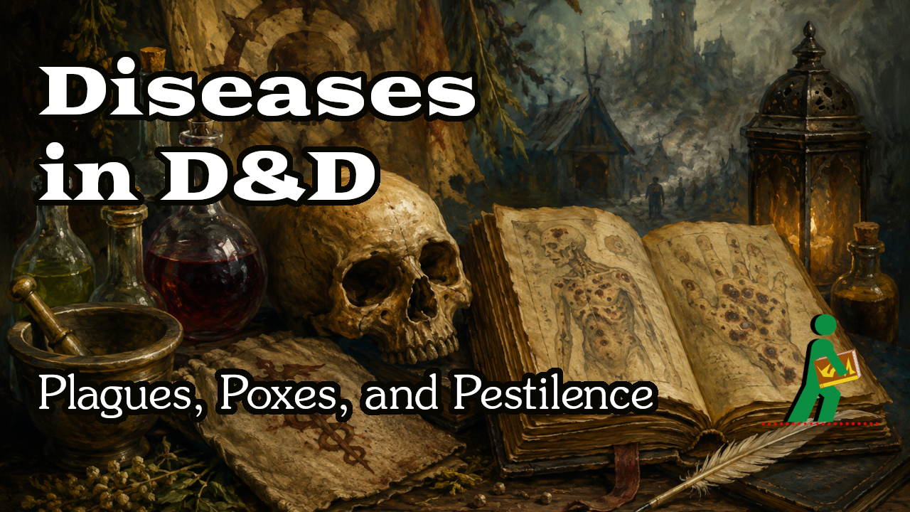 Diseases in D&D | Plagues, Poxes, and Pestilence | Wandering DMs S08 E19