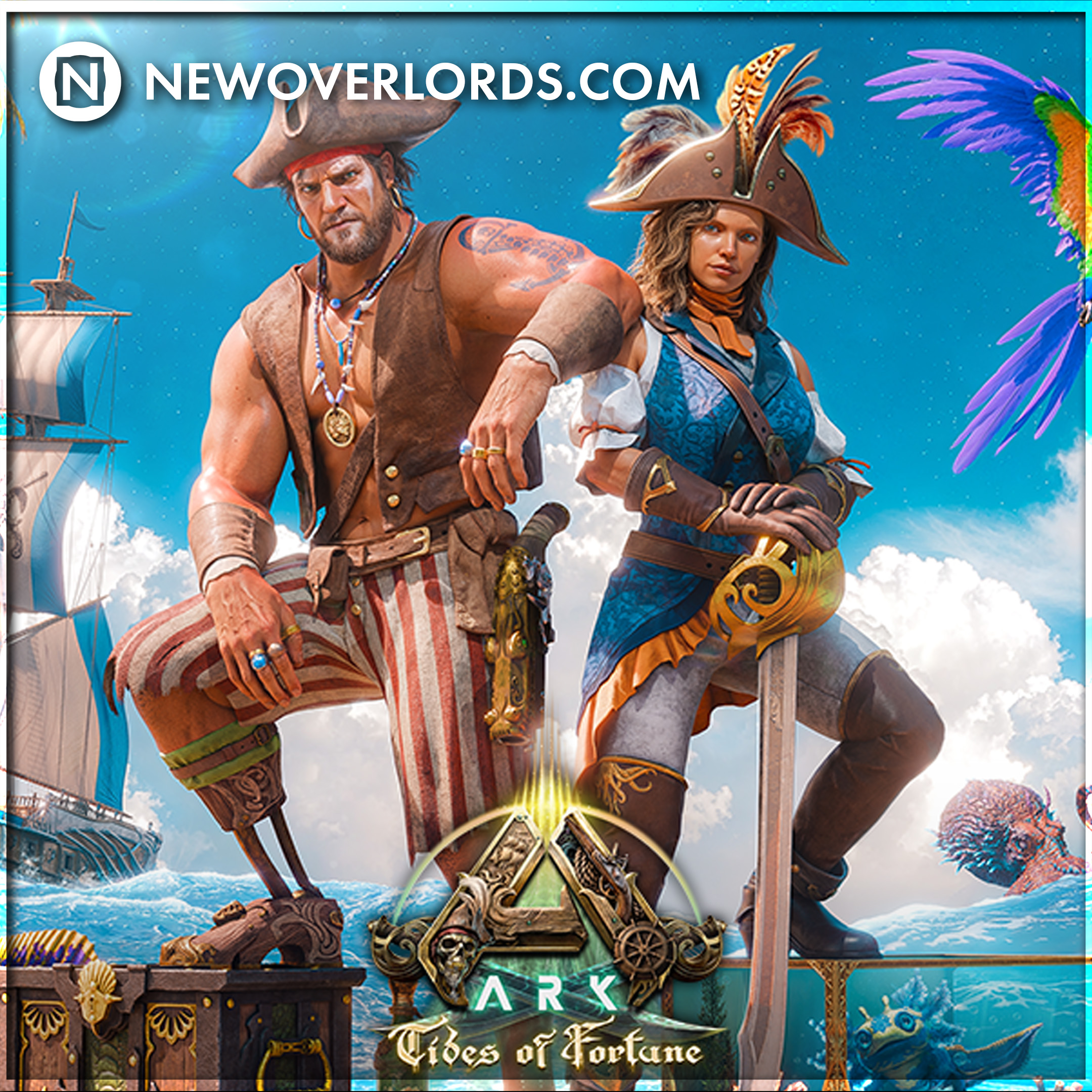 Arrrrrk! – New Overlords Podcast 614: ARK Tides of Fortune